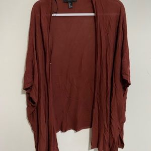 Burgundy cardigan